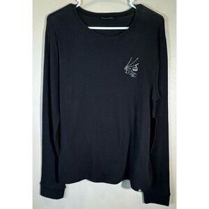 NWT Backcountry Last Chair Long Sleeve Women’s Black T-Shirt XS
